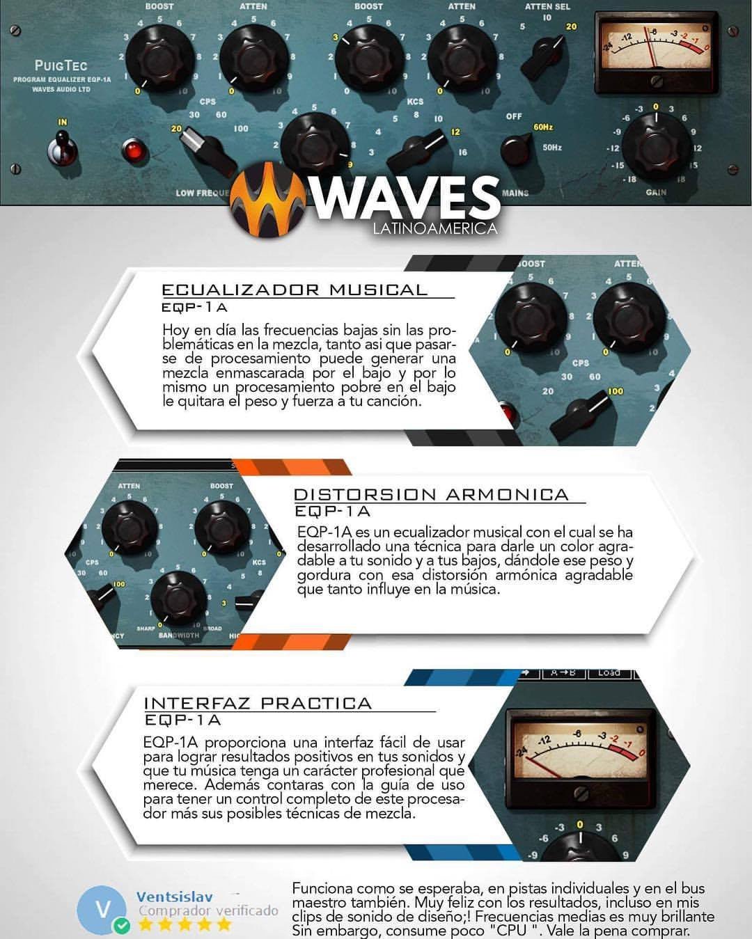 PuigTec EQs - WavesLatinoAmerica