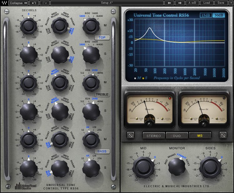 RS56 Passive EQ - WavesLatinoAmerica