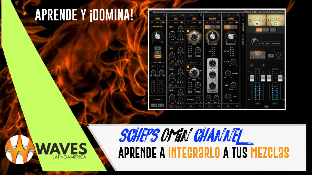Tips prácticos #8: Batería de Rock con Scheps Omin Channel - WavesLatinoAmerica