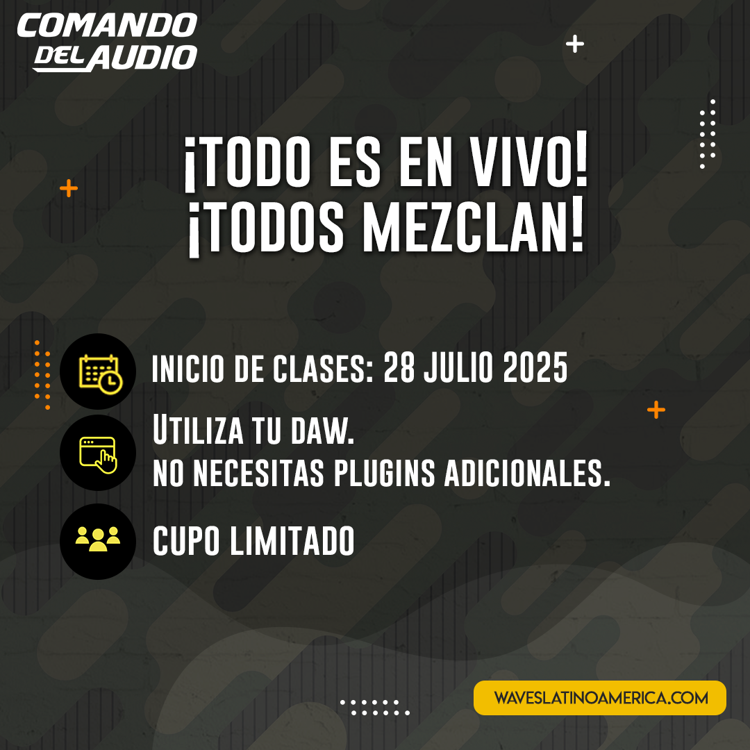 Comando del Audio- Desde Rough Mix a Mastering