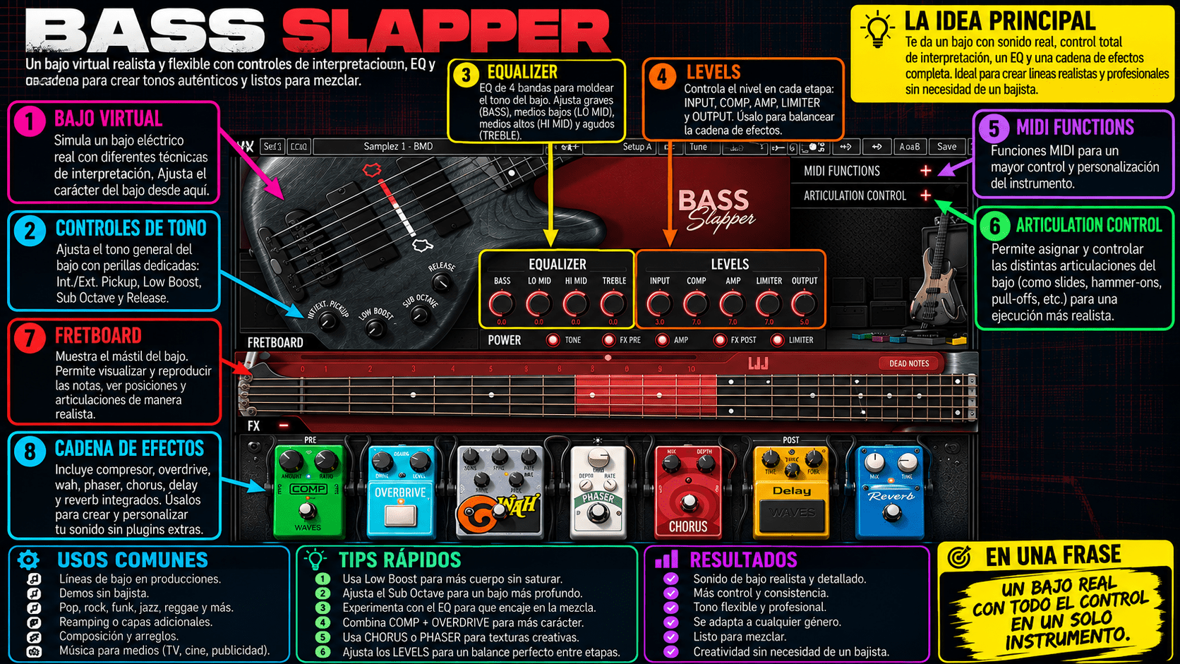 Bass Slapper - WavesLatinoAmerica