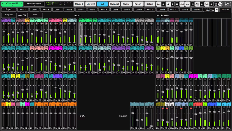 eMotion LV1 Live Mixer – 32 Stereo Channels - WavesLatinoAmerica
