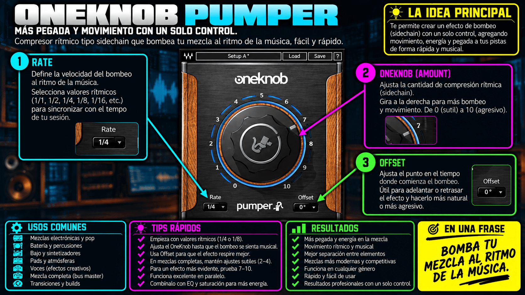OneKnob Pumper - WavesLatinoAmerica