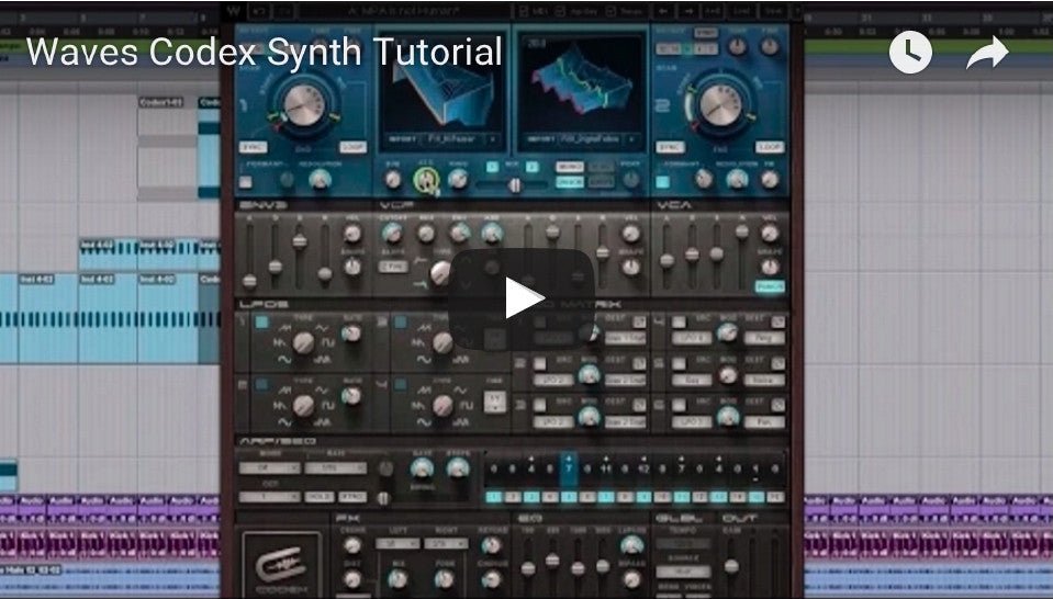 Codex Wavetable Synth - WavesLatinoAmerica
