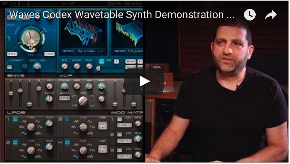 Codex Wavetable Synth - WavesLatinoAmerica