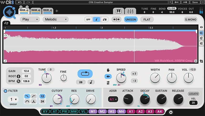 CR8 Creative Sampler - WavesLatinoAmerica