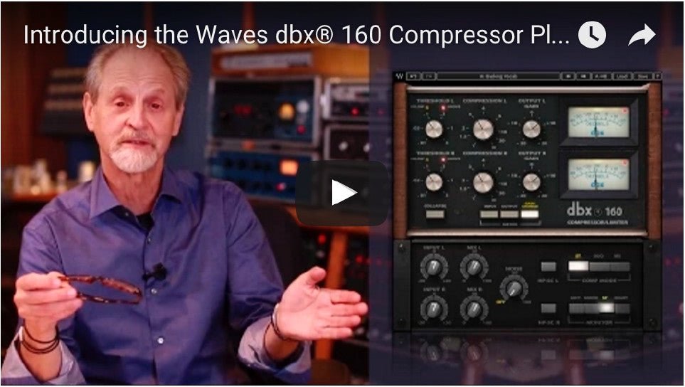dbx 160 Compressor / Limiter - WavesLatinoAmerica