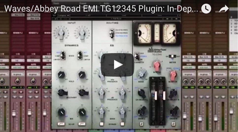 EMI TG12345 Channel Strip - WavesLatinoAmerica
