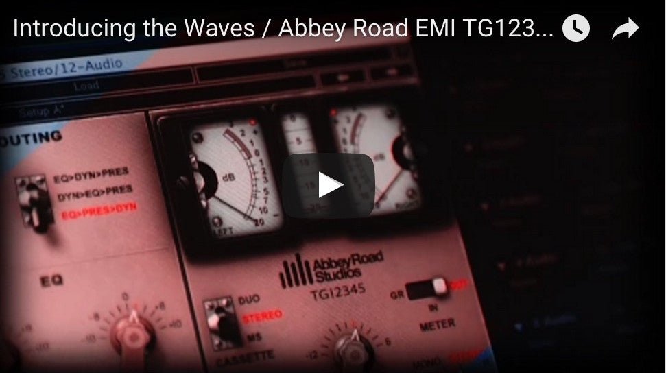 EMI TG12345 Channel Strip - WavesLatinoAmerica