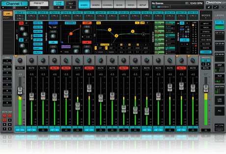 eMotion LV1 Live Mixer – 64 Stereo Channels - WavesLatinoAmerica