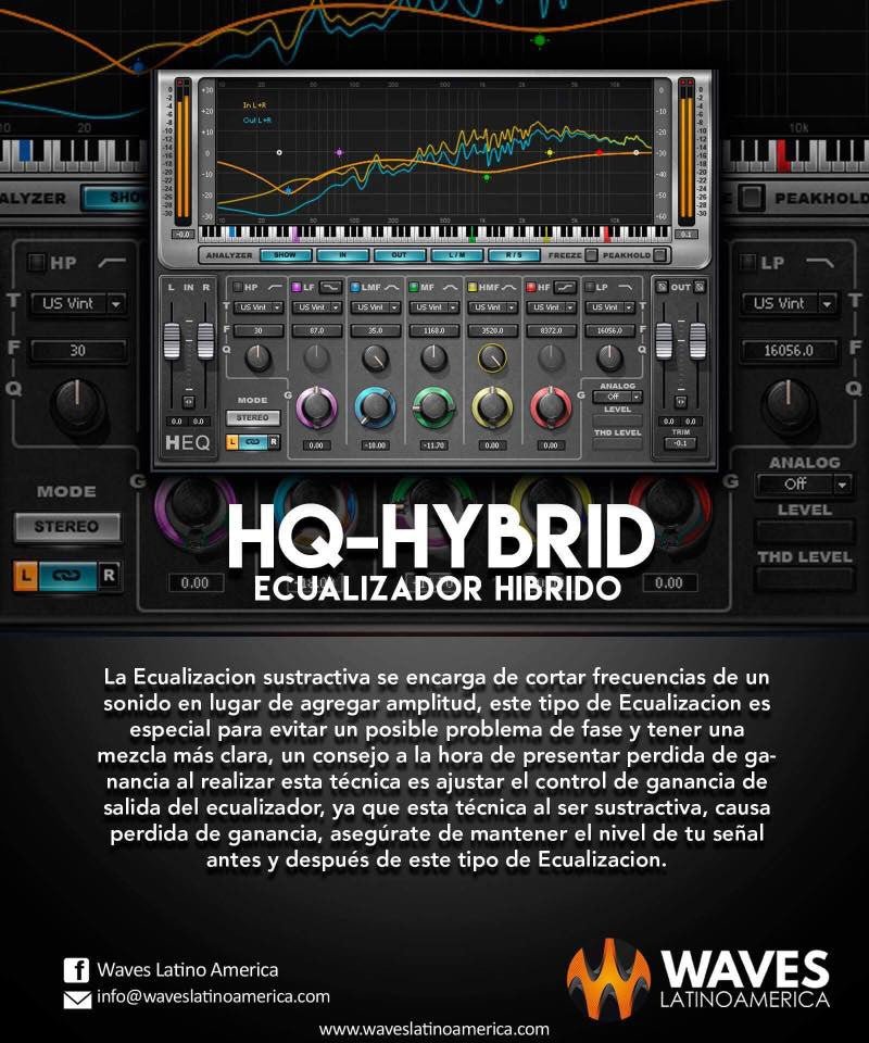 H-EQ Hybrid Equalizer - WavesLatinoAmerica