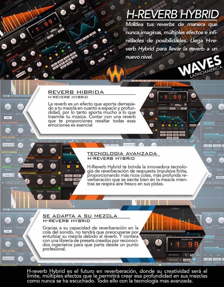 H-Reverb Hybrid Reverb - WavesLatinoAmerica