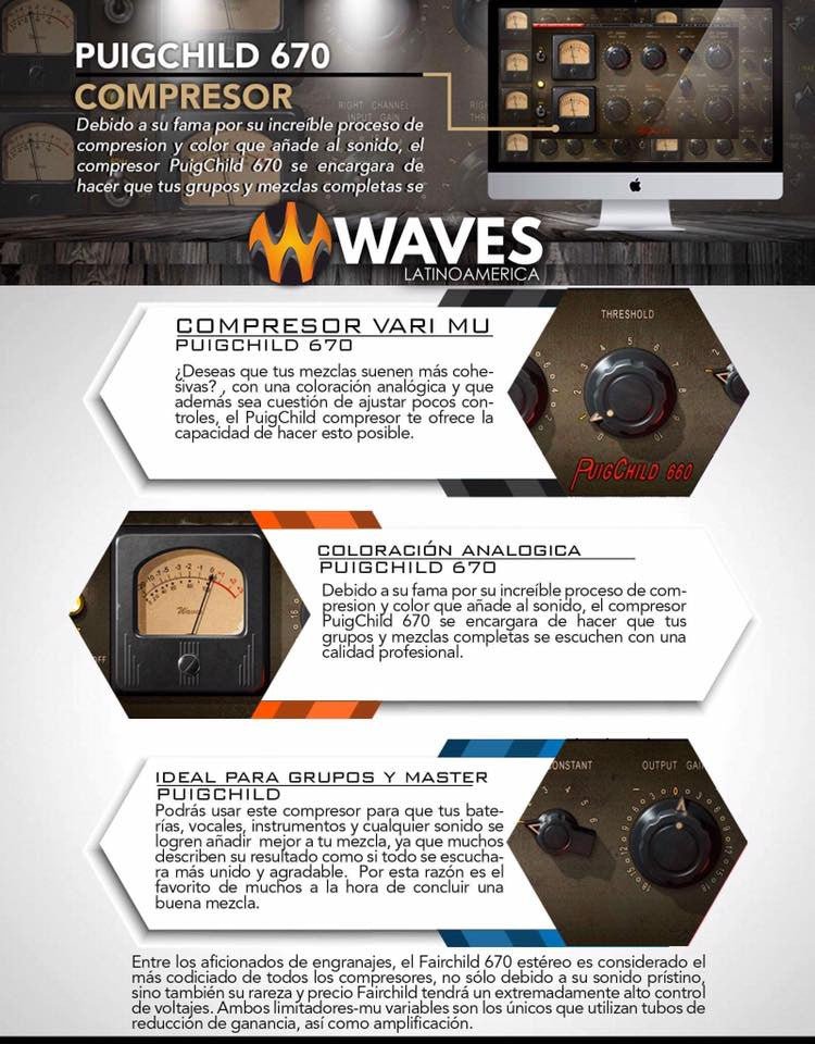 PuigChild Compressor - WavesLatinoAmerica