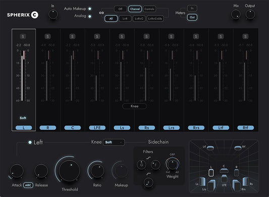 Spherix Immersive Compressor & Limiter - WavesLatinoAmerica