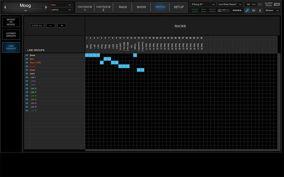 Soundgrid Plugin SuperRack SoundGrid - WavesLatinoAmerica