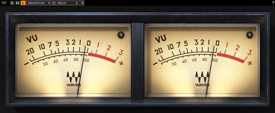 VU Meter - WavesLatinoAmerica