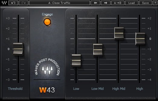 W43 Noise Reduction Plugin - WavesLatinoAmerica